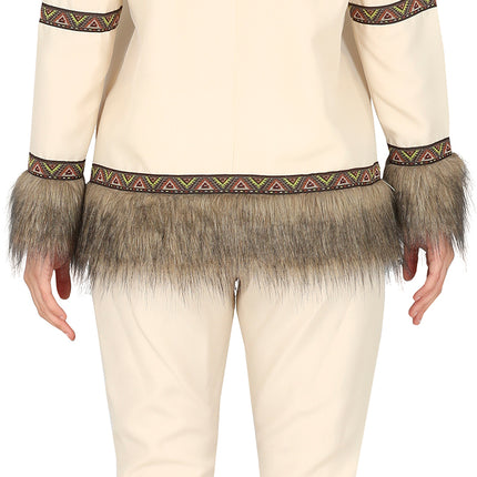 Costume d'esquimau blanc