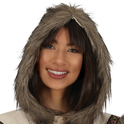 Costume d'esquimau blanc