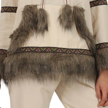 Costume d'esquimau blanc