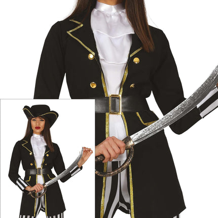 Costume de Pirate Dames Noir
