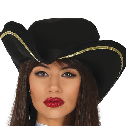 Costume de Pirate Dames Noir