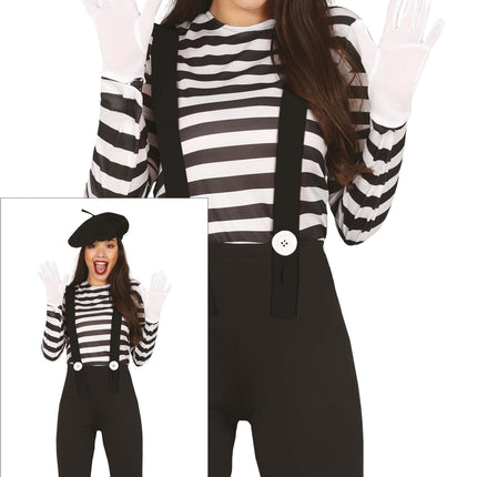 Costume de mime Dames