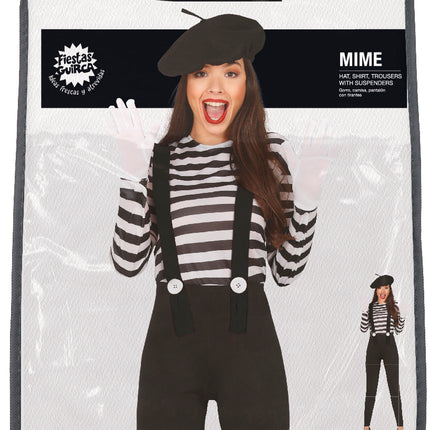 Costume de mime Dames
