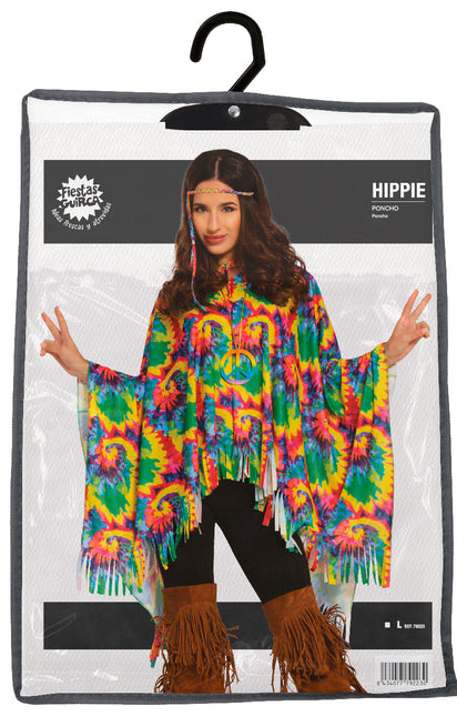 Hippie Poncho Costume M