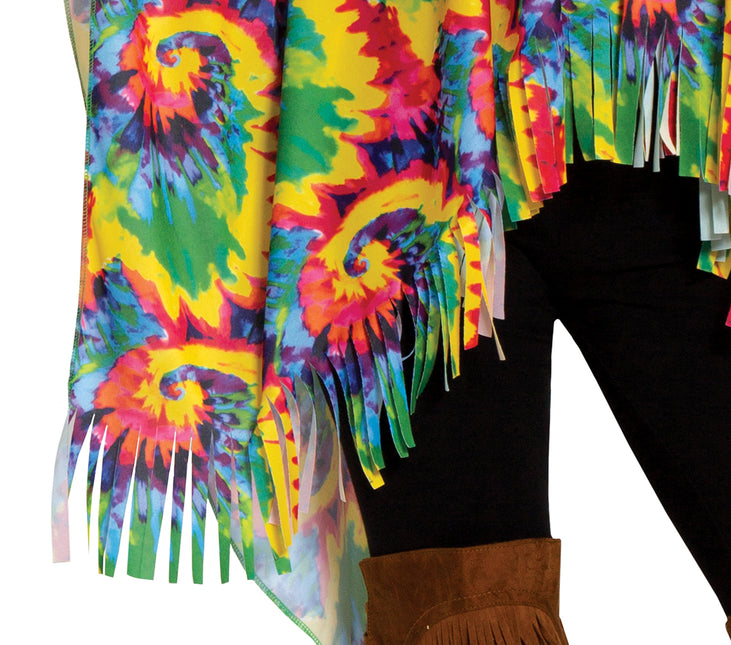 Hippie Poncho Costume M