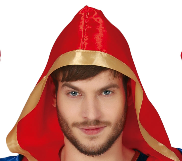 Costume de boxeur Rouge Bleu