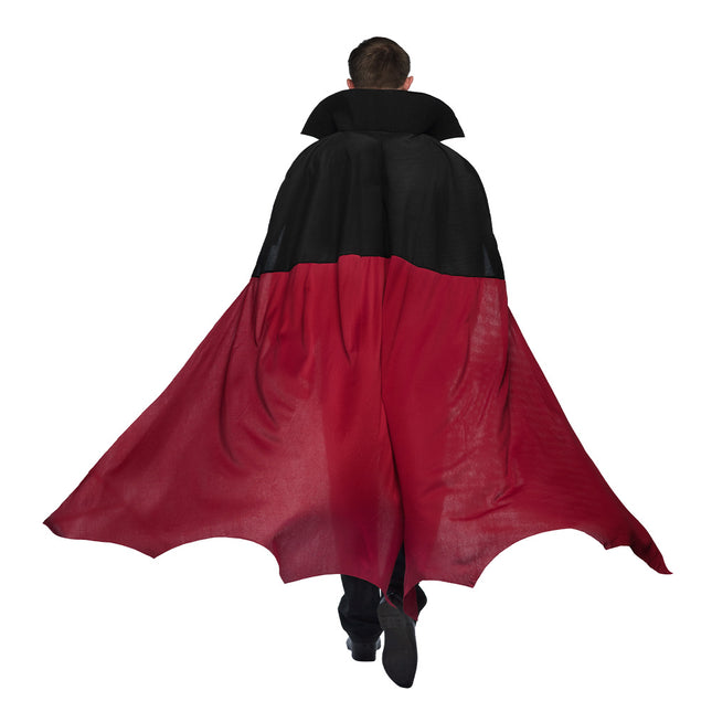 Costume d'Halloween Vampire Rouge Noir