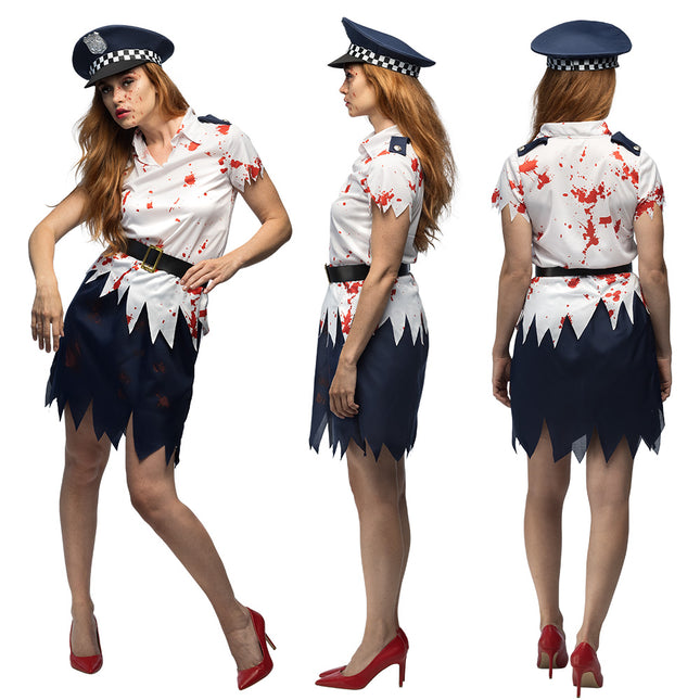 Costume Zombie Police Officer Mortis