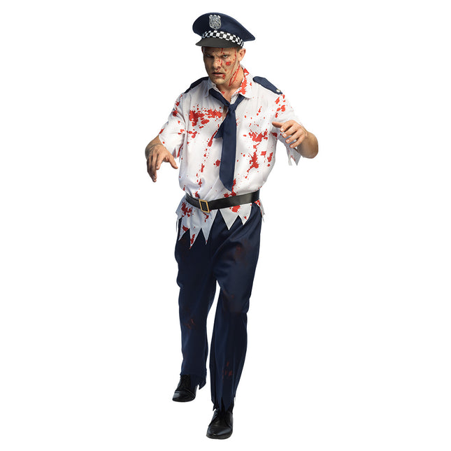 Costume d'Halloween Homme policier