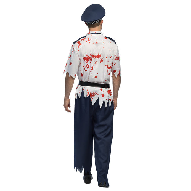 Costume d'Halloween Homme policier