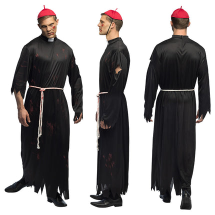 Costume d'Halloween Prêtre pour homme