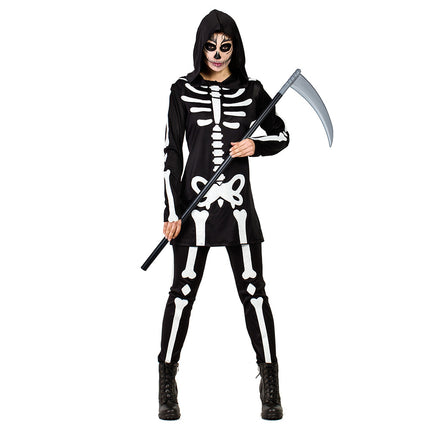 Costume d'Halloween Femme Squelette