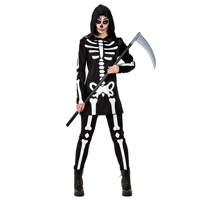 Costume d'Halloween Femme Squelette