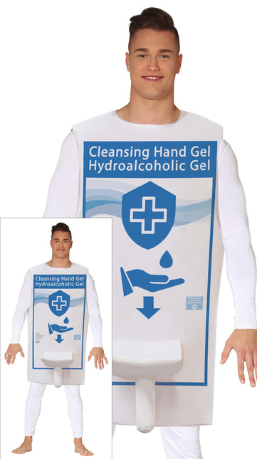 Distributeur de gel pour les mains Costume L