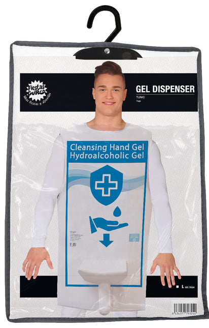 Distributeur de gel pour les mains Costume L