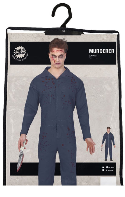 Costume d'Halloween de tueur pour homme