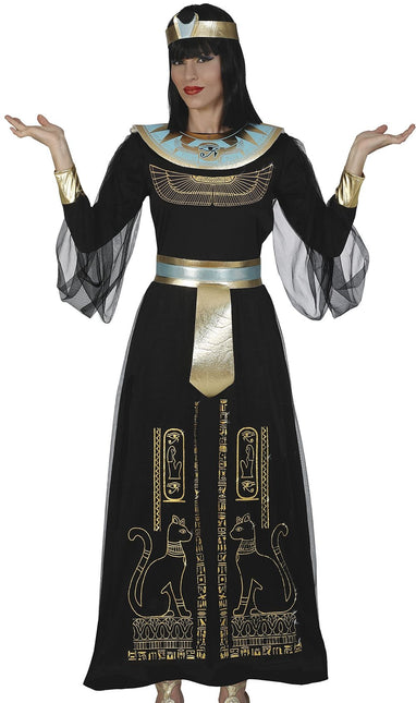 Costume de Cléopâtre Noir Dames