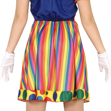 Robe de costume de clown pour dames