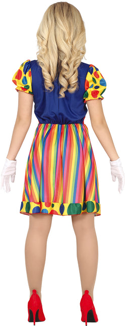 Robe de costume de clown pour dames