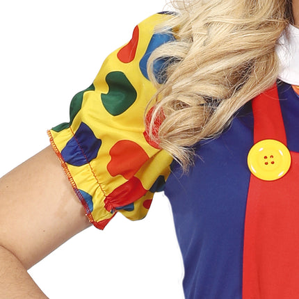 Robe de costume de clown pour dames