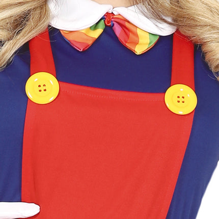 Robe de costume de clown pour dames