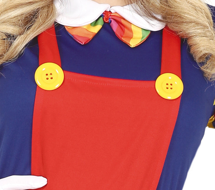 Robe de costume de clown pour dames