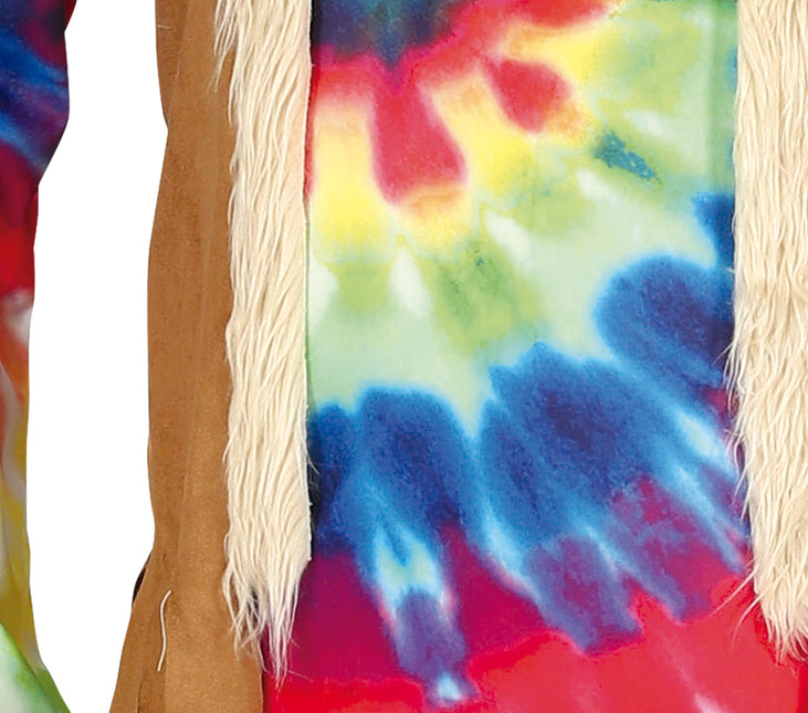 Costume de hippie pour homme coloré