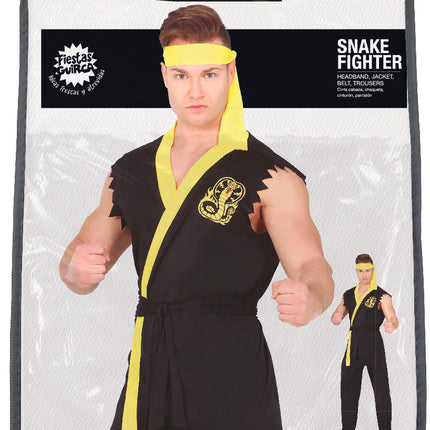 Costume de combattant de serpent L