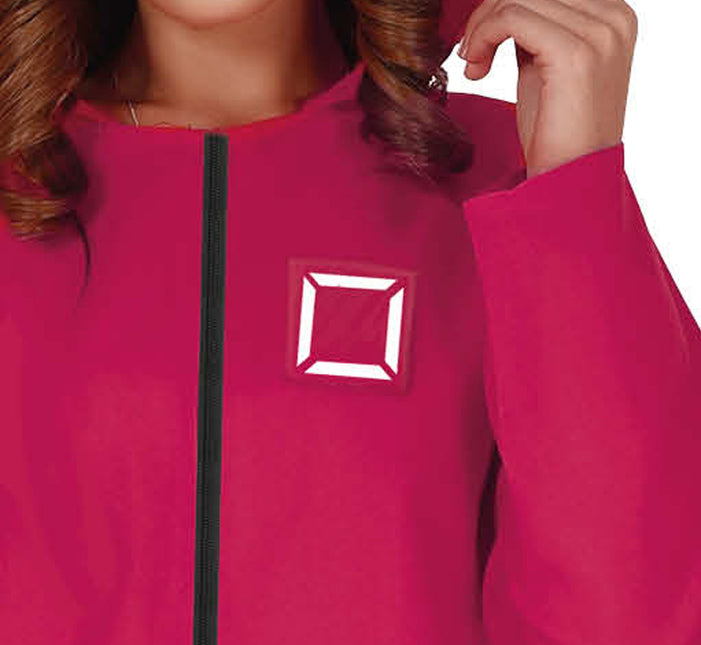Costume carré Dames Rose