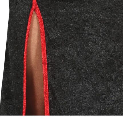 Costume d'Halloween Vampire Dames Rouge