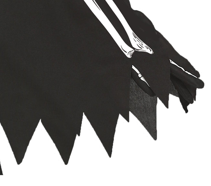 Poncho d'Halloween Squelette Dames