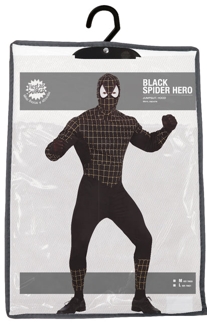 Costume Spiderman Homme Noir