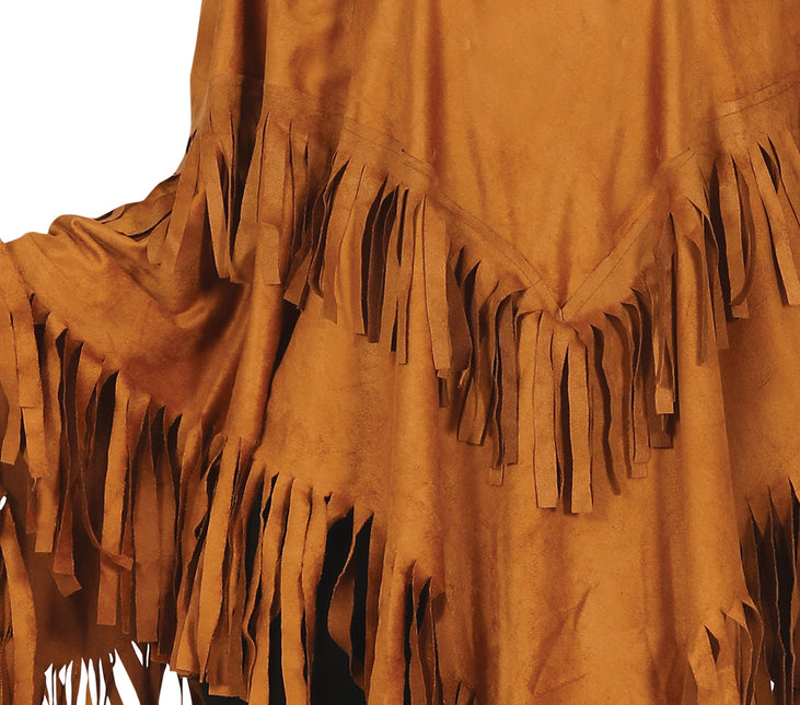 Poncho Ladies Brown M