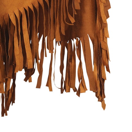 Poncho Ladies Brown M