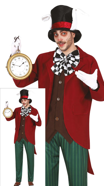 Costume de lapin toujours à l'heure Hommes