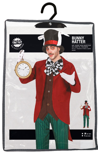 Costume de lapin toujours à l'heure Hommes