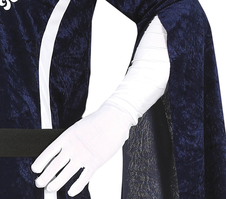 Costume de mousquetaire homme bleu