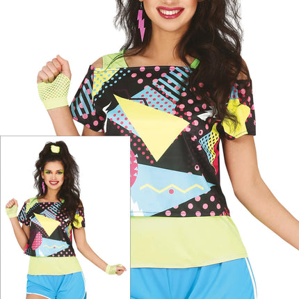Costume d'athlète coloré pour dames