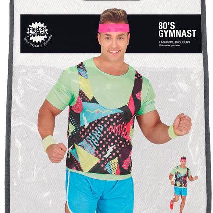 Costume d'athlète homme coloré
