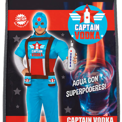 Costume de capitaine Vodka pour homme