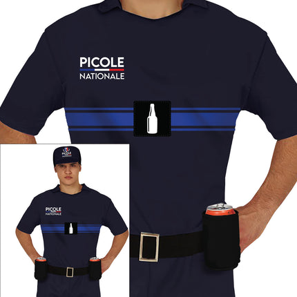 Costume de policier Hommes National