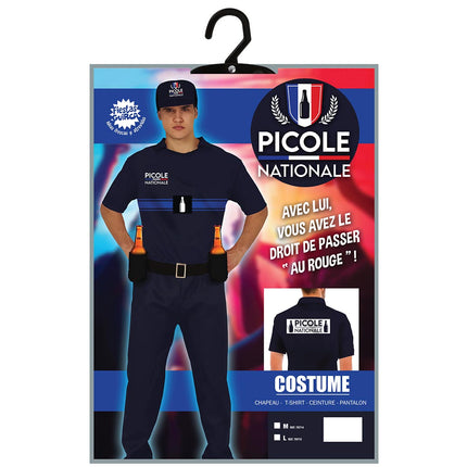 Costume de policier Hommes National
