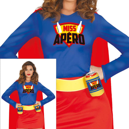 Miss apero Costume Dames