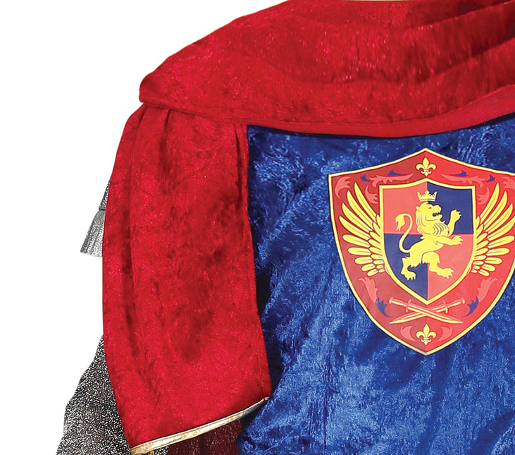 Costume de roi bleu homme