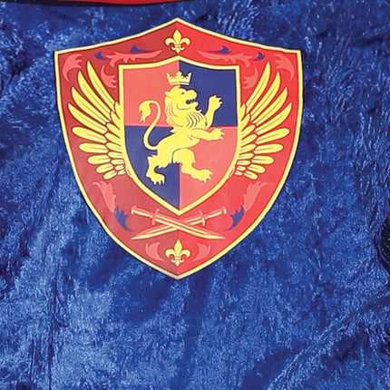 Costume de roi bleu homme