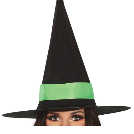 Costume d'Halloween de sorcière Vert