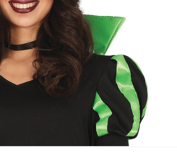 Costume d'Halloween de sorcière Vert