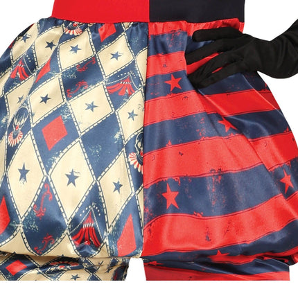 Arlequin Costume d'Halloween Horreur pour dames