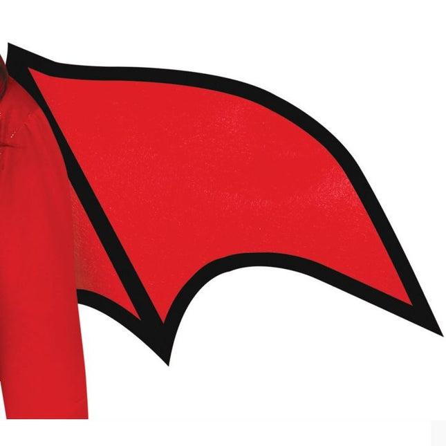 Costume de diable pour Halloween Dames Rouge
