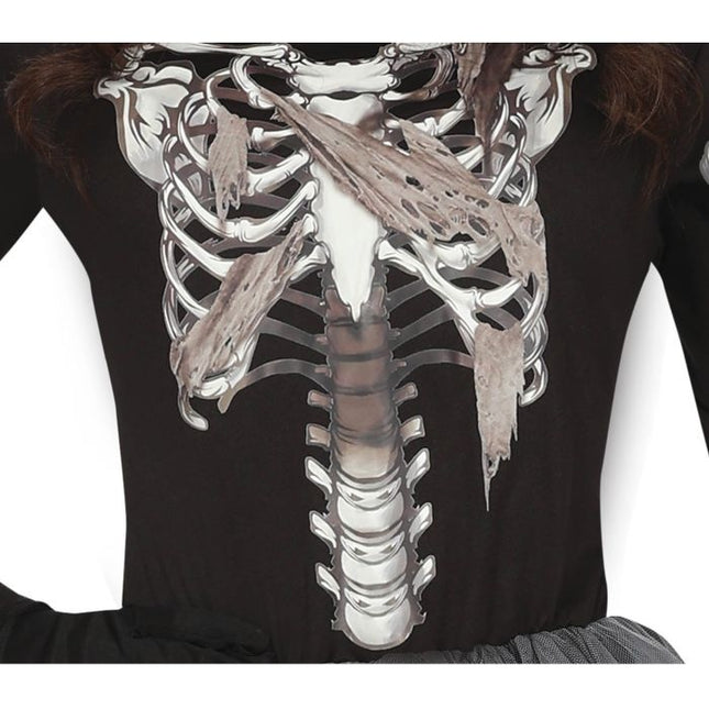 Squelette Costume d'Halloween Tutu pour dames